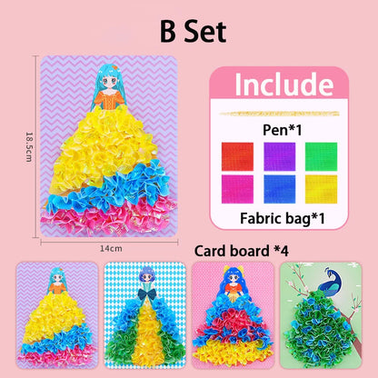 Sparkly Dress-Up Art Kit