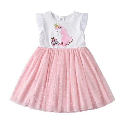 Blush Unicorn Play Dress