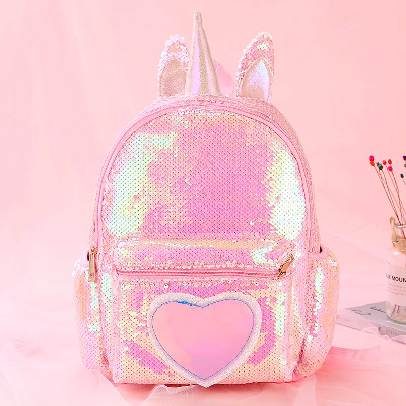 Unicorn Sparkle Sequin Backpack
