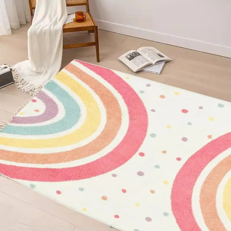 Rainbow Plush Play Mat