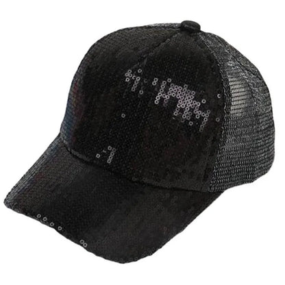 Little Diva Sparkle Cap | Sequin Kids Baseball Hat