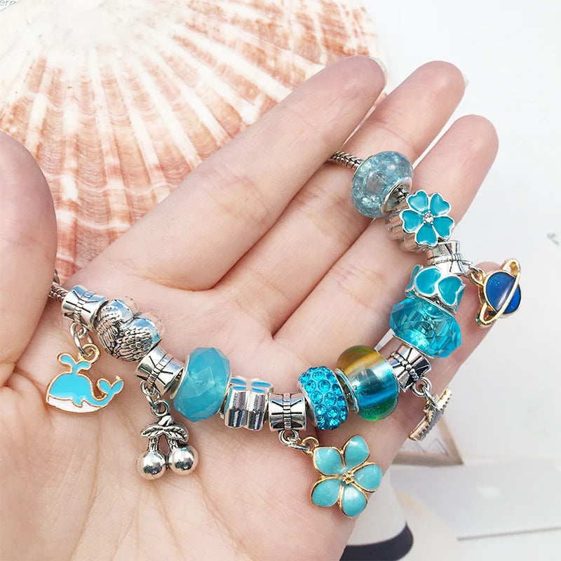 DIY Charm Bracelet Set
