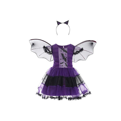 Girls Witch Costume Set