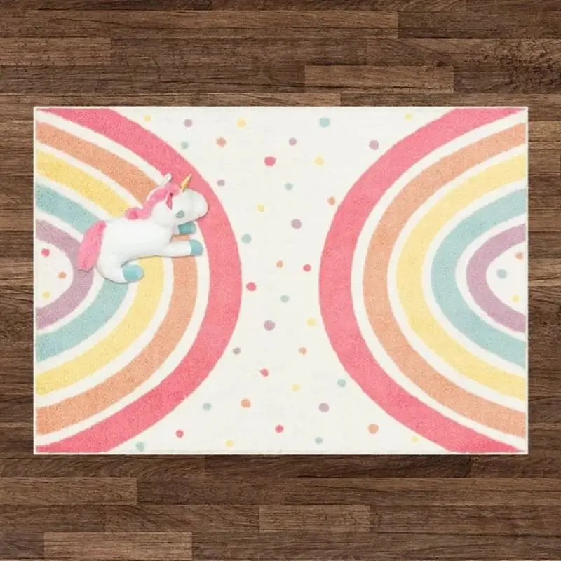 Rainbow Plush Play Mat