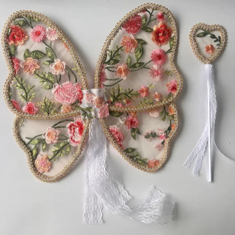 Secret Garden Fairy Wings & Wand Set