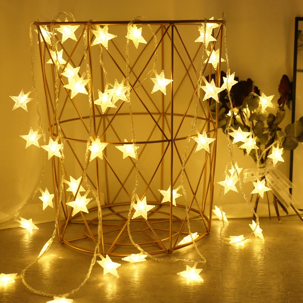 Star Fairy Glow String Lights | Warm LED Kids Room Decor – Little Miss Diva