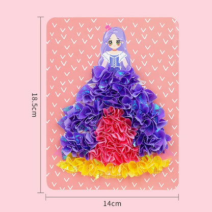 Sparkly Dress-Up Art Kit