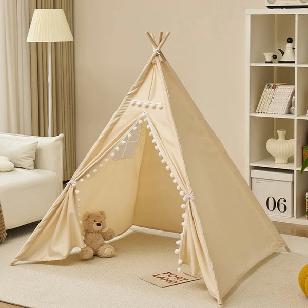 Kids Beige Boho Teepee