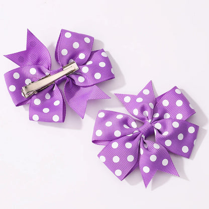 Kids Polka Dot Bow Heart Sunglasses