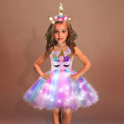 Unicorn Dreams Light-Up Tutu Dresses