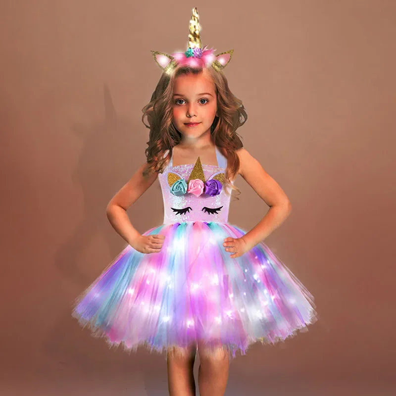 Unicorn Dreams Light-Up Tutu Dresses
