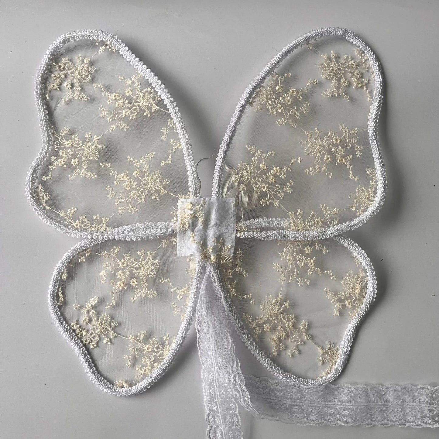 Ivory Garden Fairy Wings & Wand Set for Girls