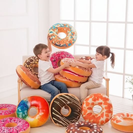 Donut Plush Cushion