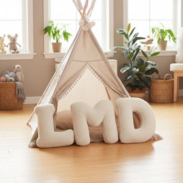 Teddy Letter Cushions