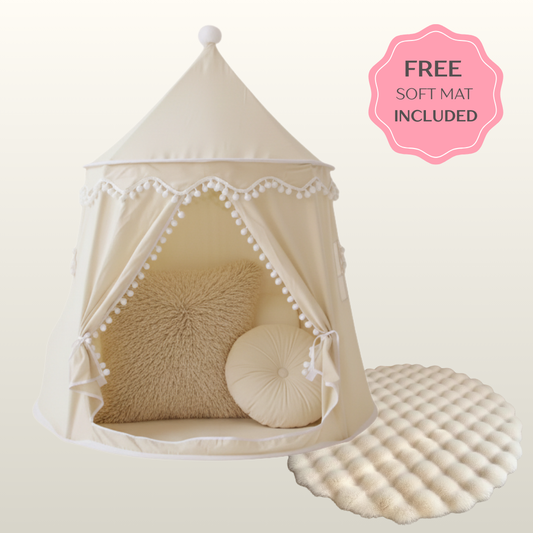 Bali Teepee Tent + FREE Matching Mat Bundle