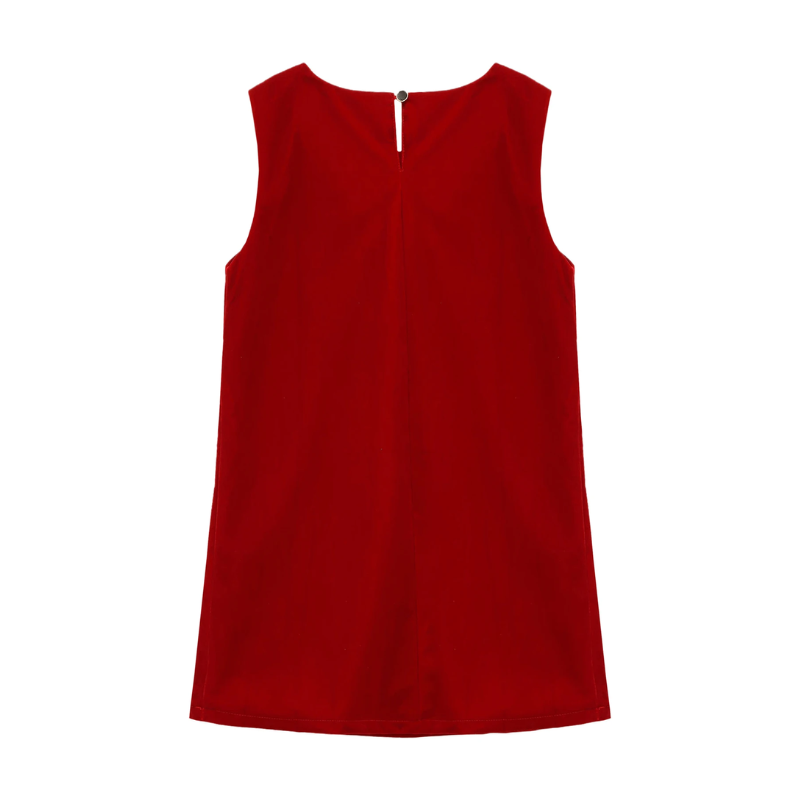 Clara Velvet Bow Dress