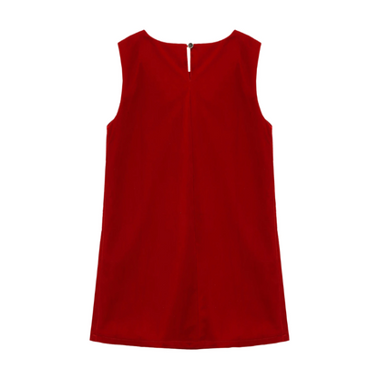 Clara Velvet Bow Dress