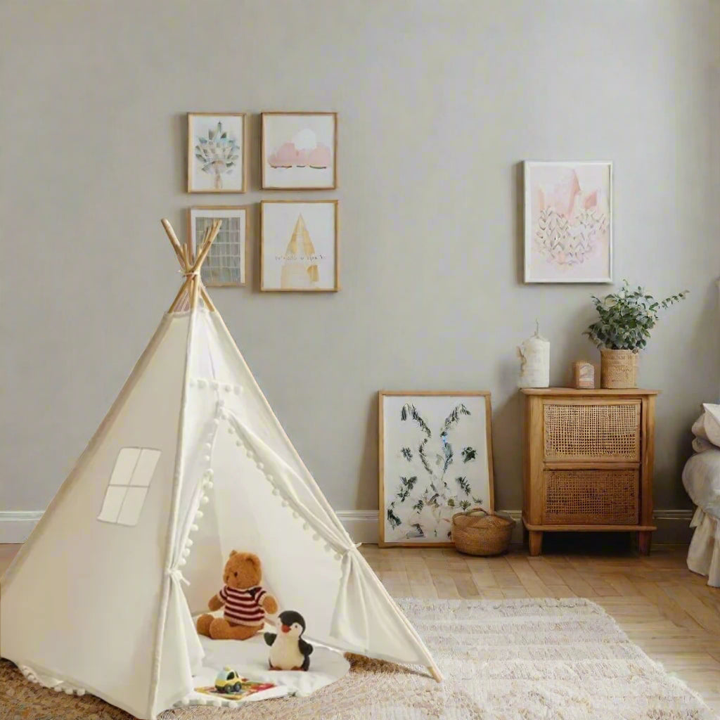 Boho Teepee Tent for Kids | Kids Playhouse