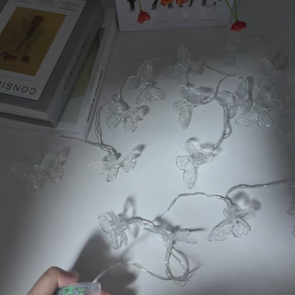 butterfly fairy lights
