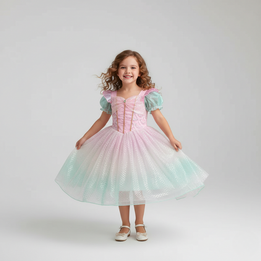 Rainbow Princess Dress