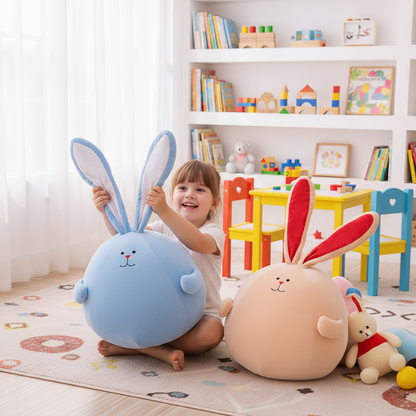 Plush Bunny Hug Cushion